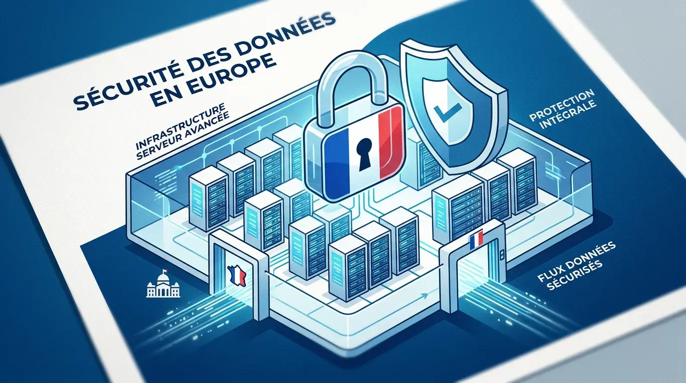 Hébergement sécurisé des données de commandes en Europe